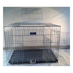 A1103-D PIGEON - Electroplated dog cage (2.5')