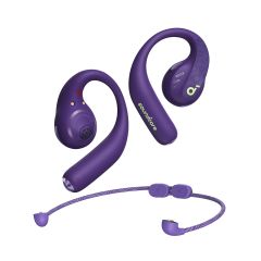 Anker SoundCore AeroFit Pro Open-Ear Sport Wireless Bluetooth Earbuds (Purple) A3871HQ1