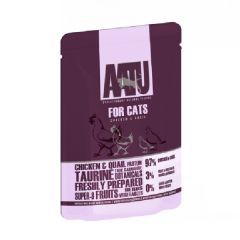 AATU 貓用主食濕食包- 雞+鵪鶉 85g aa-chickenquail85g