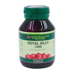 Australian by Nature Royal Jelly 1000mg 60 Capsules ABN00604