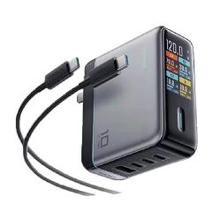 CUKTECH - No.10 Ultra GaN 120W Digital Display Power Bank [AD1204U] AD1204U_SL