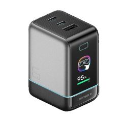 CUKTECH - No.6 Ultra GaN 100W Digital Display Power Bank [AD653U] AD653U_UK_GY