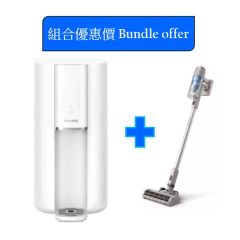 Philips RO純淨飲水機 ADD6901HWH01白色+ XC2011/61 輕量強效無線吸塵機