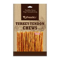 A Freschi Srl - Turkey Tendon Stick_Thin Dog Snack Dental Chew 150g #AFK204H AFK204