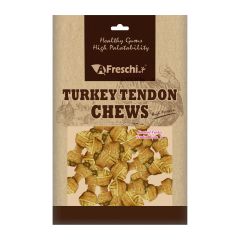 A Freschi Srl - Knotted Turkey Tendon Bone 3" Dog Snacks Dental Chew 130g #AFK301H AFK301