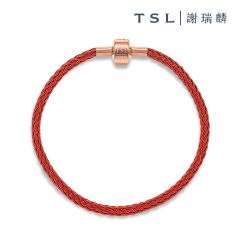 TSL|謝瑞麟 - 精鋼皮手鍊 - AG406