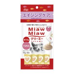 AIXIA - Miaw Miaw Creamy Health Tuna Senior Care Cat Snack 15g x 4 #MMCM10 AIXIA_MMCM10