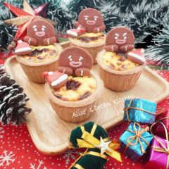 Alice's Dream Kitchen - 薑餅人聖誕風味布丁杯課程 (薑餅味曲奇杯)