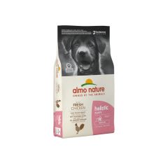 Almo Nature - Holistic 幼犬配方 - 雞肉 (12kg) 2-12個月大幼犬狗糧 (M) #740/122121