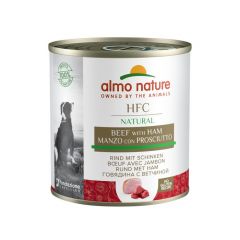 Almo Nature - HCF Natural 牛肉 火腿(290g)狗罐頭 #5525/124330