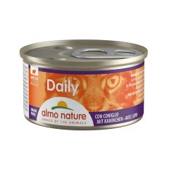 Almo Nature - Daily 兔肉(85g)成貓主食慕絲罐頭 #157/125313
