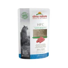 Almo Nature - HFC Natural Plus 大西洋吞拿魚 鮮嫩包 (55g) 貓濕糧 #4701/125689