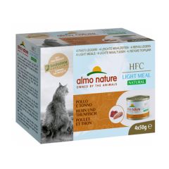 Almo Nature - HFC 吞拿魚雞肉 貓罐頭 (50g x4)#127751