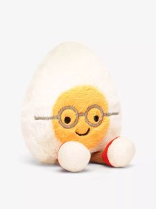 Jellycat - 戴眼鏡熟蛋公仔 14cm