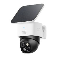 Eufy - Security SOLOCAM S340 Wireless Outdoor Camera Dual Lens and Solar Panel ANKER_T81703W1