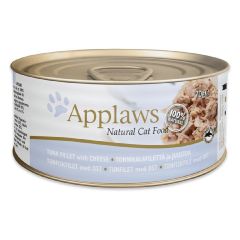 Applaws - 貓罐頭 - 吞拿魚&芝士 (70g) Tuna Fillet with Cheese (1件 / 6件)