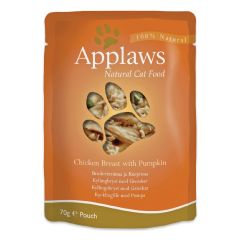 Applaws - 雞胸肉+南瓜(70g)貓袋裝濕糧 #8001