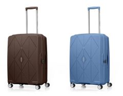 American Tourister - ARGYLE 行李箱 (55/68/81厘米) (TSA/可擴充 TSA) V2 (復古粉紅色/黑朱古力色/石板藍)