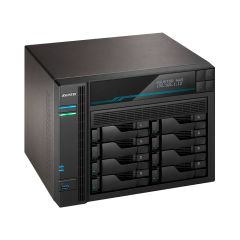 ASUSTOR - Lockerstor 8 AS6508T (LCD Panel) NAS AU-NAS-AS6508T