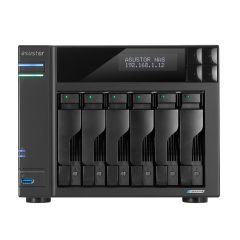 ASUSTOR - Lockerstor Gen 2+ AS6706T V2 (LCD Panel) NAS AU-NAS-AS6706T2
