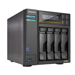 ASUSTOR - Lockerstor 4 Gen3 AS6804T NAS AU-NAS-AS6804T