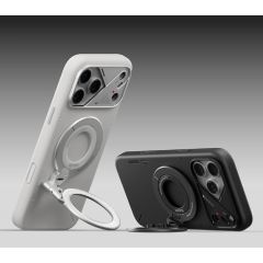 AULUMU - G09 Infinite 360° Magnetic Stand｜3-Axis Rotation Phone Stand [Black / Silver] CR-AULUMU_G09_ALL