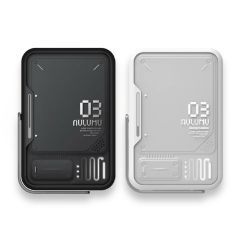 AULUMU - M03 MagSafe 3500mAh Portable Wireless Charging Power Bank (Black / White) AULUMU_M03_ALL