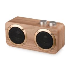 Retro wooden wireless subwoofer Bluetooth speaker B0167