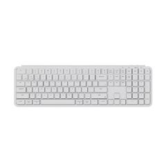 Keychron - B6 Pro Ultra-Slim Wireless Keyboard (Ivory White/Space Gray) B6P-K-ALL