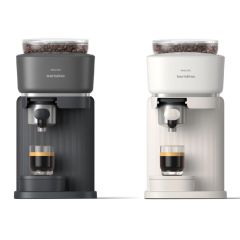 Philips - Baristina Espresso machine BAR300/00 (Milky White / Black Grey) CR-BAR300-MO