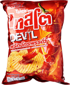[E-Voucher] Big C- Tasto DEVIL Emperor Chili Flavored Potato Chips 42g CR-BC-8851004418030