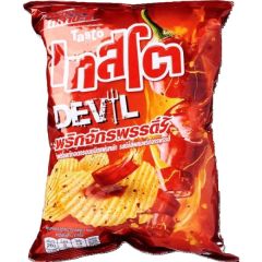 [E-Voucher] Big C- Tasto DEVIL Emperor Chili Flavored Potato Chips 42g CR-BC-8851004418030