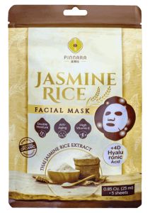 [E-Voucher] Big C- Pinnara Organic Jasmine Rice Nourishing Face Mask (5 Sheets) CR-BC-8857124639058