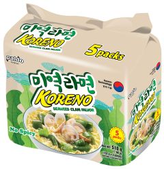 [E-Voucher] Big C- Koreno Korean Clam and Seaweed Noodles (5 Packs