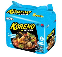 [E-Voucher] Big C- Koreno Korean Spicy Seafood Noodles (5 Packs