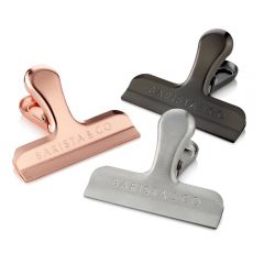 Barista & Co - Electric Metals Coffee Bag Clips (Set of 3) BC009-005