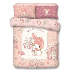 Uji Bedding - 1900 threads Bamboo Textile Bedding Set - My Melody (Multi Sizes) BCS-MM2502-MO