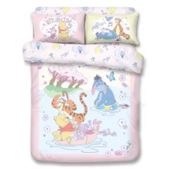 UJI Bedding - 1900 針瀛竹卡通床品套裝 - Winnie the Pooh (多款呎碼)