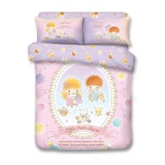 Uji Bedding - 1900 Threads Bamboo Textile Characters Bedding Set - Little Twin Stars(5 Sizes option) BCS36-TS2101-MO