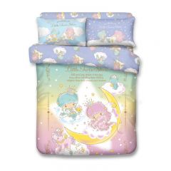 Uji Bedding - 1900 Threads Bamboo Textile Characters Bedding Set - Little Twin Stars(5 Sizes option) BCS36-TS2102-MO