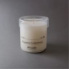 BeCandle - Bergamot Cedarwood Scented candle 200g