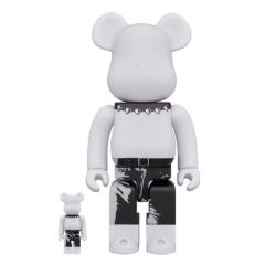 Be@rbrick - Andy Warhol x The Rolling Stones (Sticky Fingers) 100% & 400% Set CR-Bear-Andy-WSF400