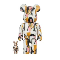 Be@rbrick - Andy Warhol x The Rolling Stones Mick Jagger 100% & 400% Set Bear-AndyWarhol400