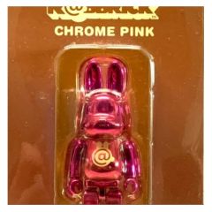 Be@rbrick - Rabbrick CHROME 100% Set PINK Bear-Chrome-pink