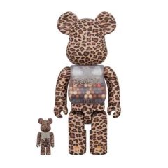 Be@rbrick - My first baby Leopard ver. 400%+100% CR-Bear-Leopard-400