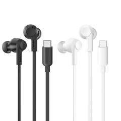 Belkin - SoundForm ANC Wired Earbuds with USB-C Connector - G3H0003 (Black/White)