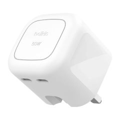 Belkin - BoostCharge Pro 雙 USB-C GaN 充電器 50W