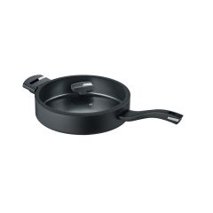 BER-0015445411 Berndes - b.green Alu Recycled Induction Sauté pan 28 cm (with side-handle) with glass lid