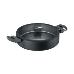 BER-0015446106 Berndes - b.green Alu Recycled Induction Sauté casserole 28 cm with glass lid
