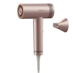 Philips - Hair Dryer 8000 Series Hair Dryer with ThermoShield Advanced BHD837/03 BHD837_03_W